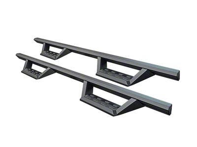 STX Drop Side Step Bars; Black (21-24 Bronco 2-Door)