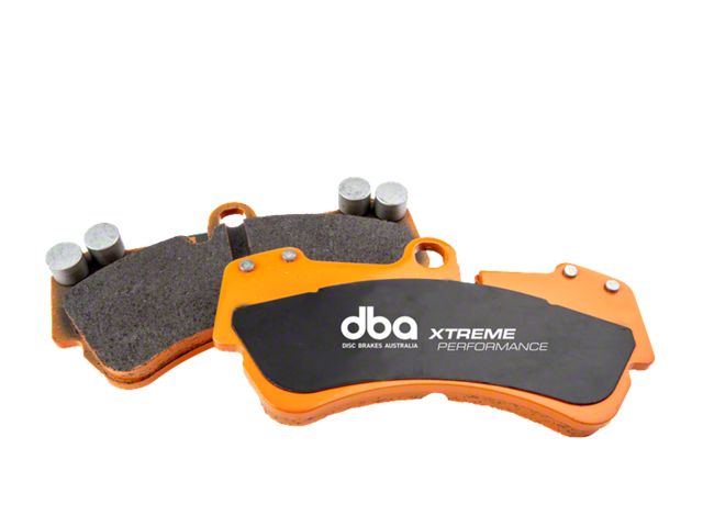 DBA Xtreme Performance Semi-Metallic Carbon Fiber Brake Pads; Front Pair (21-24 Bronco, Excluding Raptor)