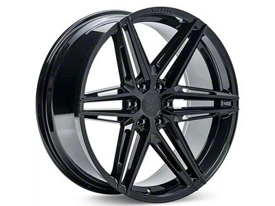 Ferrada Wheels FT4 Gloss Black 6-Lug Wheel; 22x9.5; 20mm Offset (22-24 Bronco Raptor)
