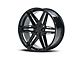 Ferrada Wheels FT4 Machine Black 6-Lug Wheel; 22x9.5; 25mm Offset (22-24 Bronco Raptor)