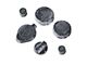 UPR Products Engine Cap Covers; Satin (21-24 Bronco, Excluding Raptor)