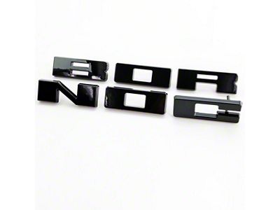 UPR Products Replacement Grille Letters; Area 51 (21-24 Bronco, Excluding Raptor)