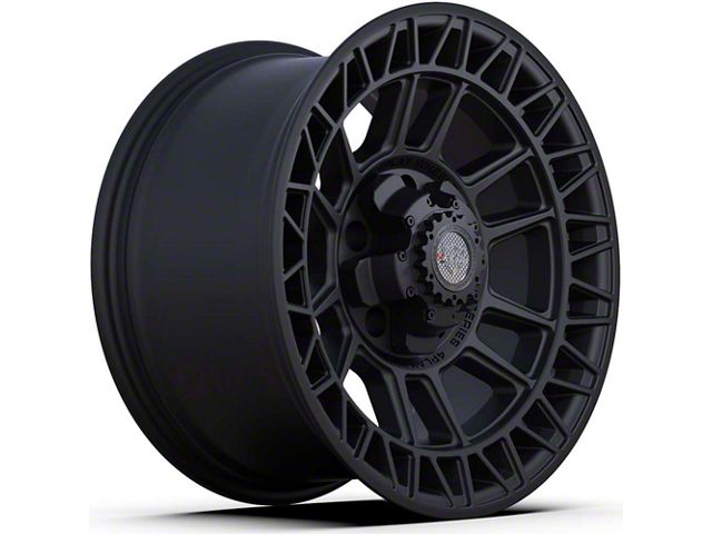 4Play 4PS12 Satin Black 6-Lug Wheel; 20x9; 0mm Offset (21-24 Bronco, Excluding Raptor)