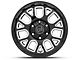 Black Rhino Pismo Gloss Black Milled 6-Lug Wheel; 17x9.5; -18mm Offset (21-24 Bronco, Excluding Raptor)