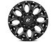 Fuel Wheels Assault Gloss Black Milled 6-Lug Wheel; 17x9; -12mm Offset (21-24 Bronco, Excluding Raptor)