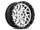 Fuel Wheels Triton Chrome with Gloss Black Lip 6-Lug Wheel; 22x10; -13mm Offset (21-24 Bronco, Excluding Raptor)
