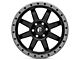 Fuel Wheels Trophy Matte Black with Anthracite Ring 6-Lug Wheel; 20x9; 1mm Offset (21-24 Bronco, Excluding Raptor)