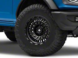 Mammoth Turbine Satin Black 6-Lug Wheel; 17x8.5; -6mm Offset (15-20 F-150)