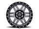 ICON Alloys Six Speed Gunmetal 6-Lug Wheel; 17x8.5; 0mm Offset (21-24 Bronco, Excluding Raptor)