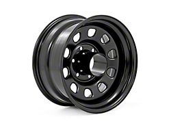 Rough Country Steel Black 6-Lug Wheel; 17x9; 0mm Offset (21-26 F-150)