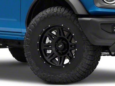Pro Comp Wheels 05 Series Torq Matte Black 6-Lug Wheel; 17x9; -6mm Offset (21-24 Bronco, Excluding Raptor)