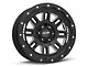 Pro Comp Wheels Cognito Satin Black Milled 6-Lug Wheel; 17x9; -6mm Offset (21-24 Bronco, Excluding Raptor)
