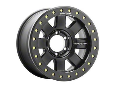 Pro Comp Wheels Trilogy Race Satin Black 6-Lug Wheel; 17x9; -6mm Offset (21-24 Bronco, Excluding Raptor)