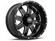 Pro Comp Wheels Trilogy Satin Black 6-Lug Wheel; 17x9; -6mm Offset (21-24 Bronco, Excluding Raptor)