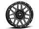 Pro Comp Wheels Vertigo Satin Black Milled 6-Lug Wheel; 20x9; -12mm Offset (21-24 Bronco, Excluding Raptor)