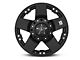 XD Rockstar Matte Black 6-Lug Wheel; 22x9.5; 12mm Offset (21-24 Bronco, Excluding Raptor)