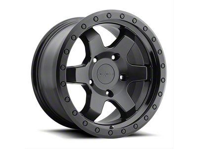 Rotiform SIX-OR Matte Black 6-Lug Wheel; 17x9; 1mm Offset (21-24 Bronco, Excluding Raptor)