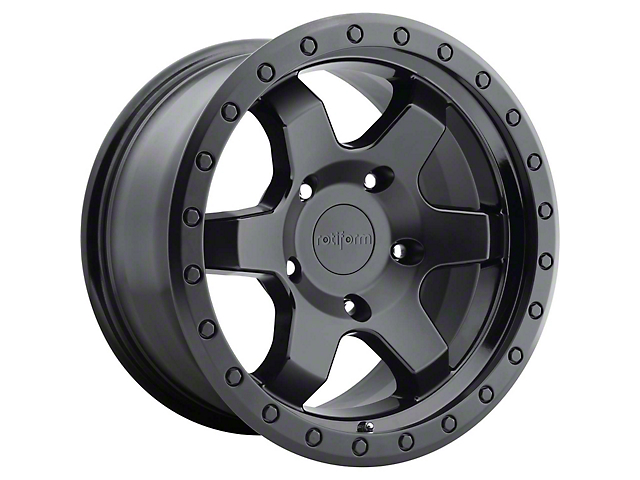 Rotiform SIX-OR Matte Black 6-Lug Wheel; 20x9; 1mm Offset (21-23 Bronco, Excluding Raptor)
