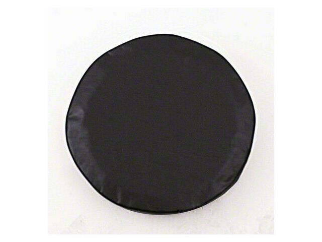 Spare Tire Cover with Camera Port; Solid Black (21-24 Bronco)