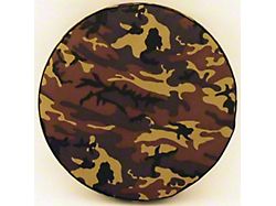 Spare Tire Cover with Camera Port; Camouflage (21-24 Bronco)