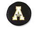 Appalachian State Spare Tire Cover with Camera Port; Black (21-24 Bronco)