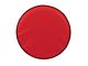 Spare Tire Cover with Camera Port; Solid Red (21-24 Bronco)