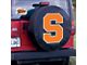 Syracuse University Spare Tire Cover with Camera Port; Black (21-24 Bronco)