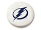 Tampa Bay Lightning Spare Tire Cover with Camera Port; White (21-24 Bronco)