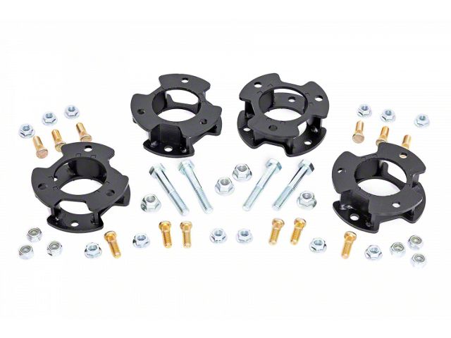 Rough Country 2-Inch Suspension Lift Kit (21-24 Bronco w/o Sasquatch Package, Excluding Badlands, First Edition, Raptor & Wildtrack)
