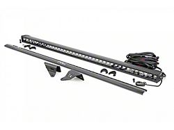 Rough Country 40-Inch Black Series Single Row LED Light Bar with Windshield Mounting Brackets (21-24 Bronco w/o Factory Roof Rack)
