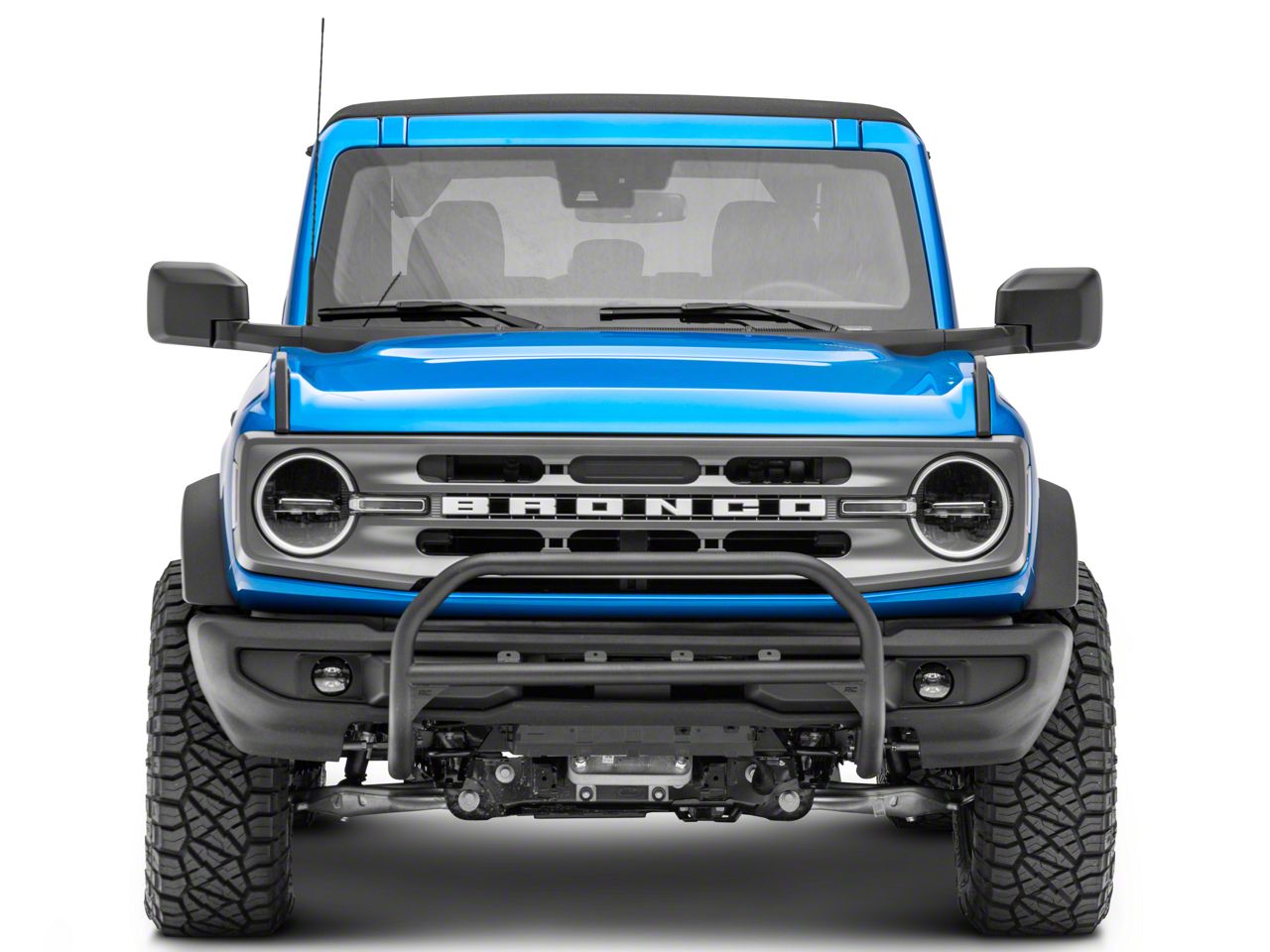 Rough Country Bronco Front Plastic Bumper Nudge Bar 2021-2023