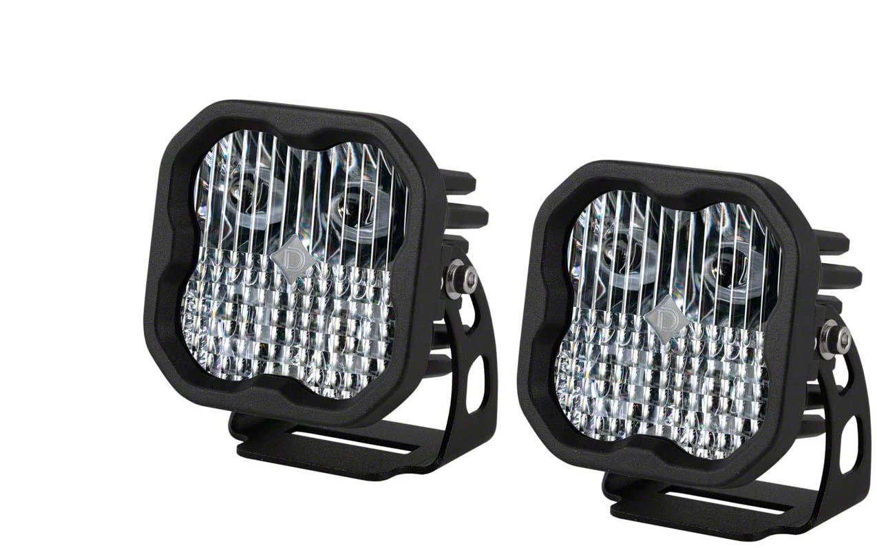 Diode Dynamics Bronco SS3 Sport LED Ditch Light Kit; White Combo ...