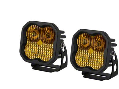 Diode Dynamics SS3 Sport LED Ditch Light Kit; Yellow Combo (21-23 Bronco)