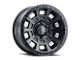 ICON Alloys Thrust Satin Black 6-Lug Wheel; 17x8.5; 0mm Offset (05-15 Tacoma)
