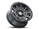 ICON Alloys Thrust Satin Black 6-Lug Wheel; 17x8.5; 0mm Offset (21-24 Bronco, Excluding Raptor)