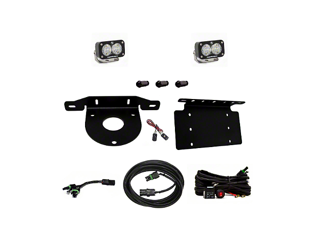 Baja Designs S1 Reverse Lights with License Plate Mount (21-23 Bronco)