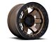 Fuel Wheels Block Beadlock Matte Bronze 6-Lug Wheel; 17x8.5; 0mm Offset (16-23 Tacoma)