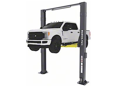 BendPak Clearfloor Two-Post Extra Tall Lift with Standard Arms; 12,000 lb. Capacity