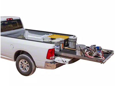 DECKED CargoGlide Bed Slide, 70% Extension; 1,500 lb. Payload (04-23 Titan w/ 5-1/2-Foot Bed)