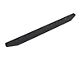 Louvered Side Step Bars without Mounting Brackets; Textured Black (17-24 Titan Crew Cab)