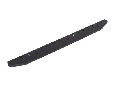 Louvered Side Step Bars without Mounting Brackets; Textured Black (16-24 Titan XD Crew Cab)