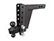 BulletProof Hitches Extreme Duty 2-Inch Receiver Hitch Ball Mount; 8-Inch Drop/Rise (Universal; Some Adaptation May Be Required)
