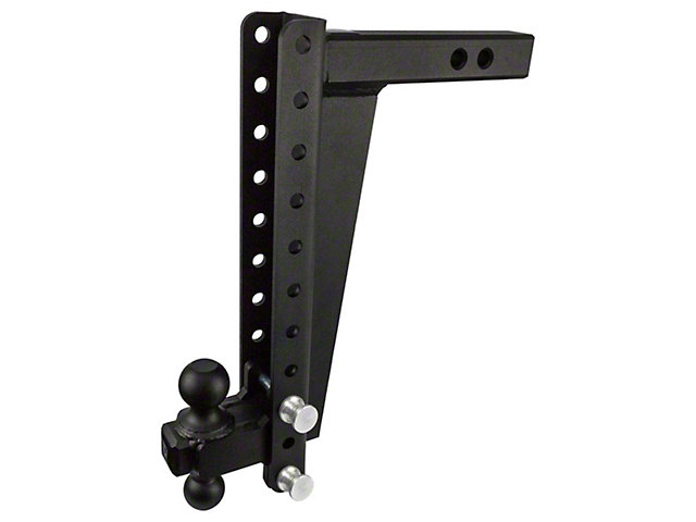 BulletProof Hitches Heavy Duty 2-Inch Receiver Hitch Ball Mount; 16-Inch Drop/Rise (Universal; Some Adaptation May Be Required)