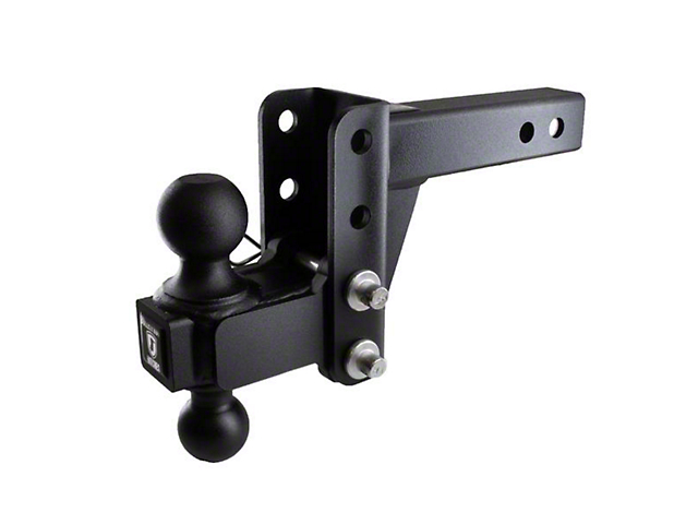 BulletProof Hitches Medium Duty 2-Inch Receiver Hitch Ball Mount; 2-Inch Drop/Rise (Universal; Some Adaptation May Be Required)