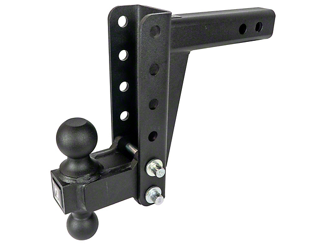 BulletProof Hitches Medium Duty 2-Inch Receiver Hitch Ball Mount; 6-Inch Drop/Rise (Universal; Some Adaptation May Be Required)