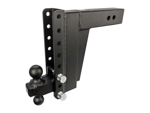 BulletProof Hitches Extreme Duty 2.50-Inch Receiver Hitch Ball Mount; 10-Inch Drop/Rise (Universal; Some Adaptation May Be Required)
