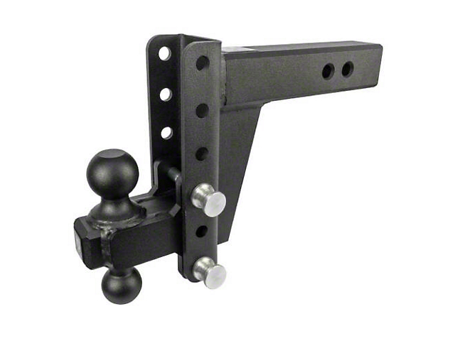 BulletProof Hitches Extreme Duty 2.50-Inch Receiver Hitch Ball Mount; 6-Inch Drop/Rise (Universal; Some Adaptation May Be Required)