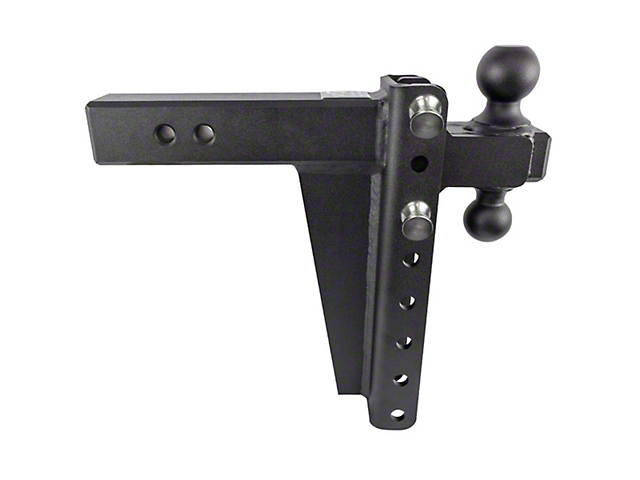 BulletProof Hitches Heavy Duty 2.50-Inch Receiver Hitch Ball Mount; 10-Inch Drop/Rise (Universal; Some Adaptation May Be Required)