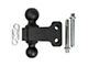 BulletProof Hitches Medium Duty 2.50-Inch Receiver Hitch Ball Mount; 4-Inch and 6-Inch Drop/Rise Offset (Universal; Some Adaptation May Be Required)