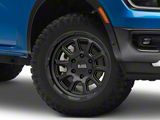 Black Rhino Chase Matte Black 6-Lug Wheel; 18x9; 12mm Offset (24-26 Ranger)